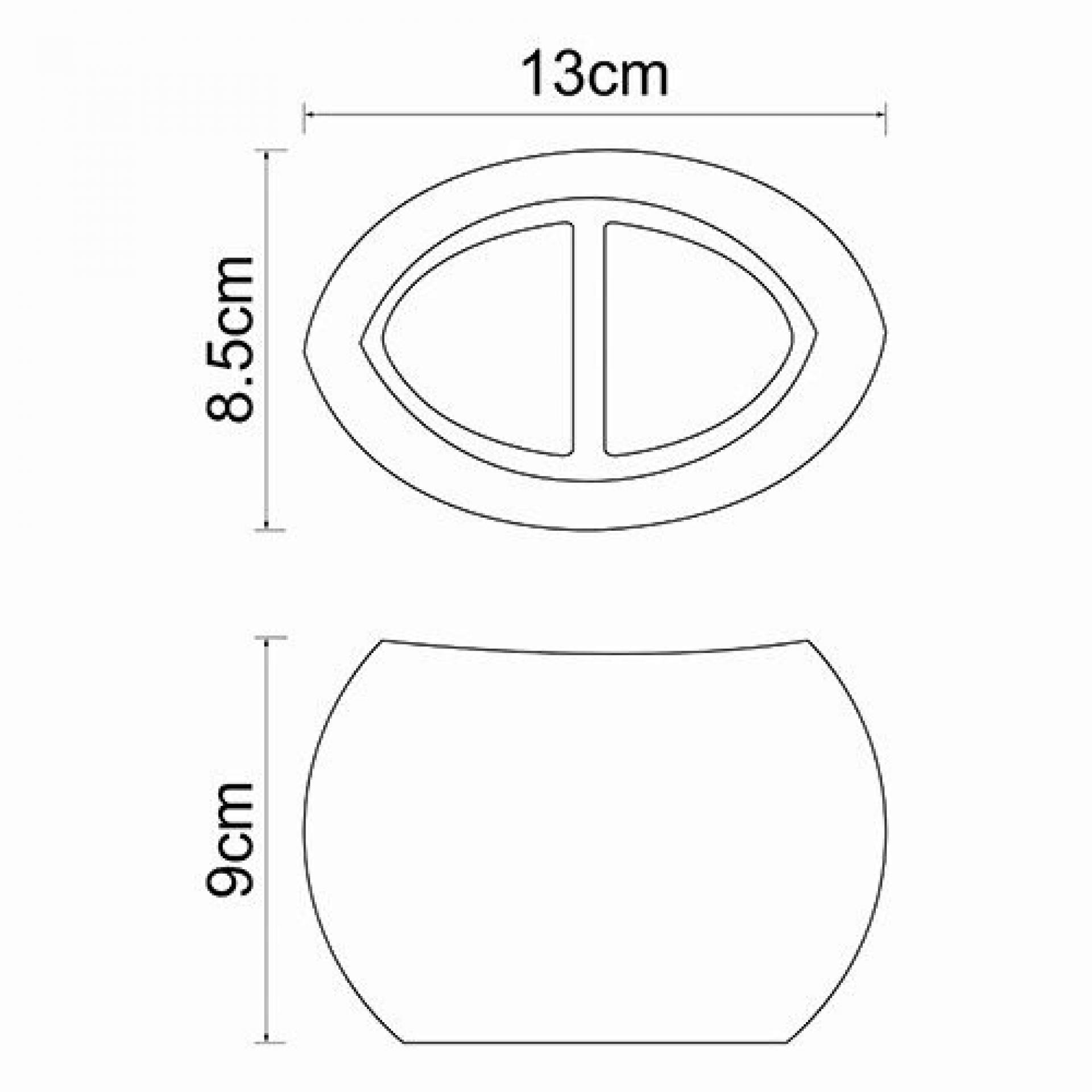 Стакан WasserKRAFT Eider K-33328A, серебро