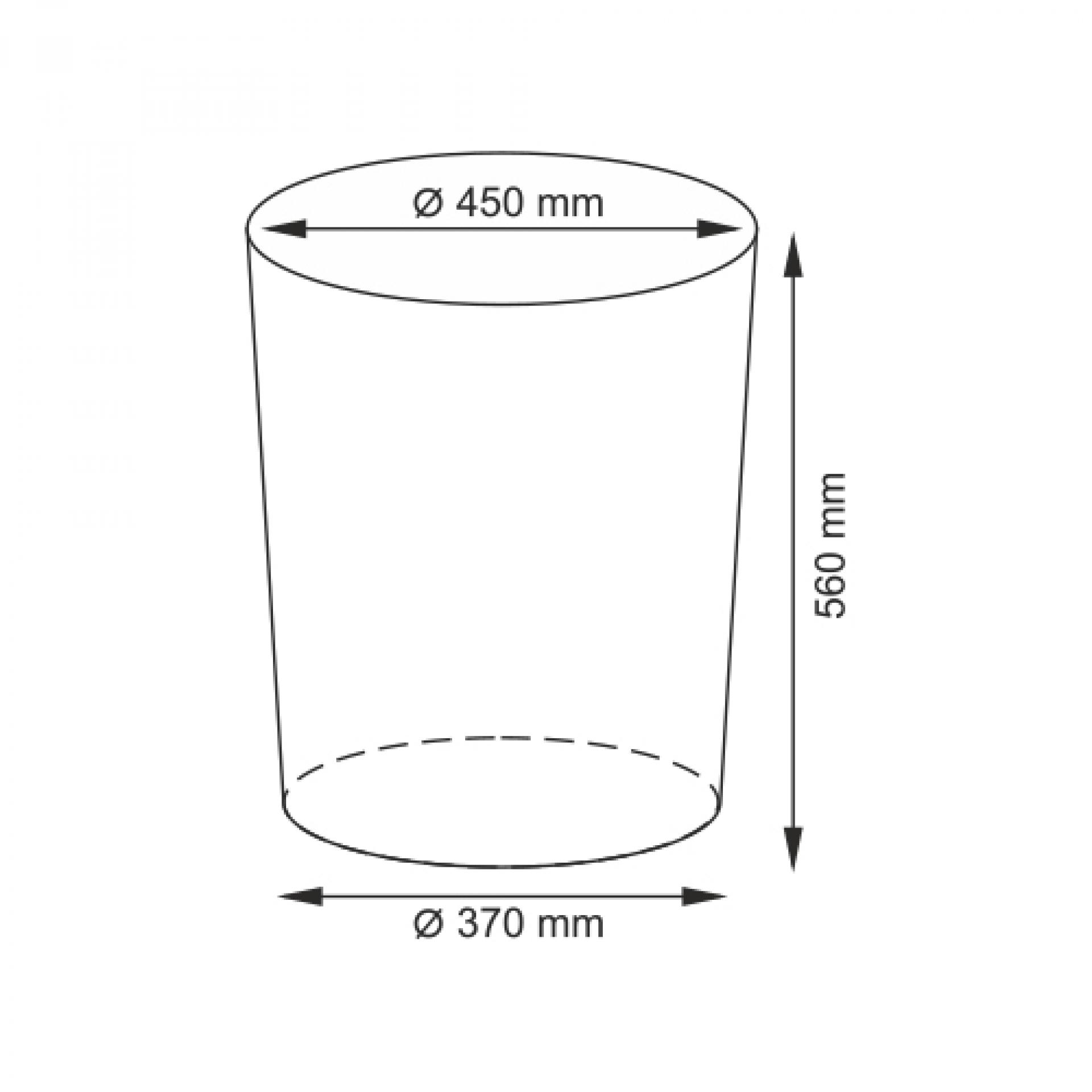 Корзина с крышкой Wasserkraft Aller WB-106-L