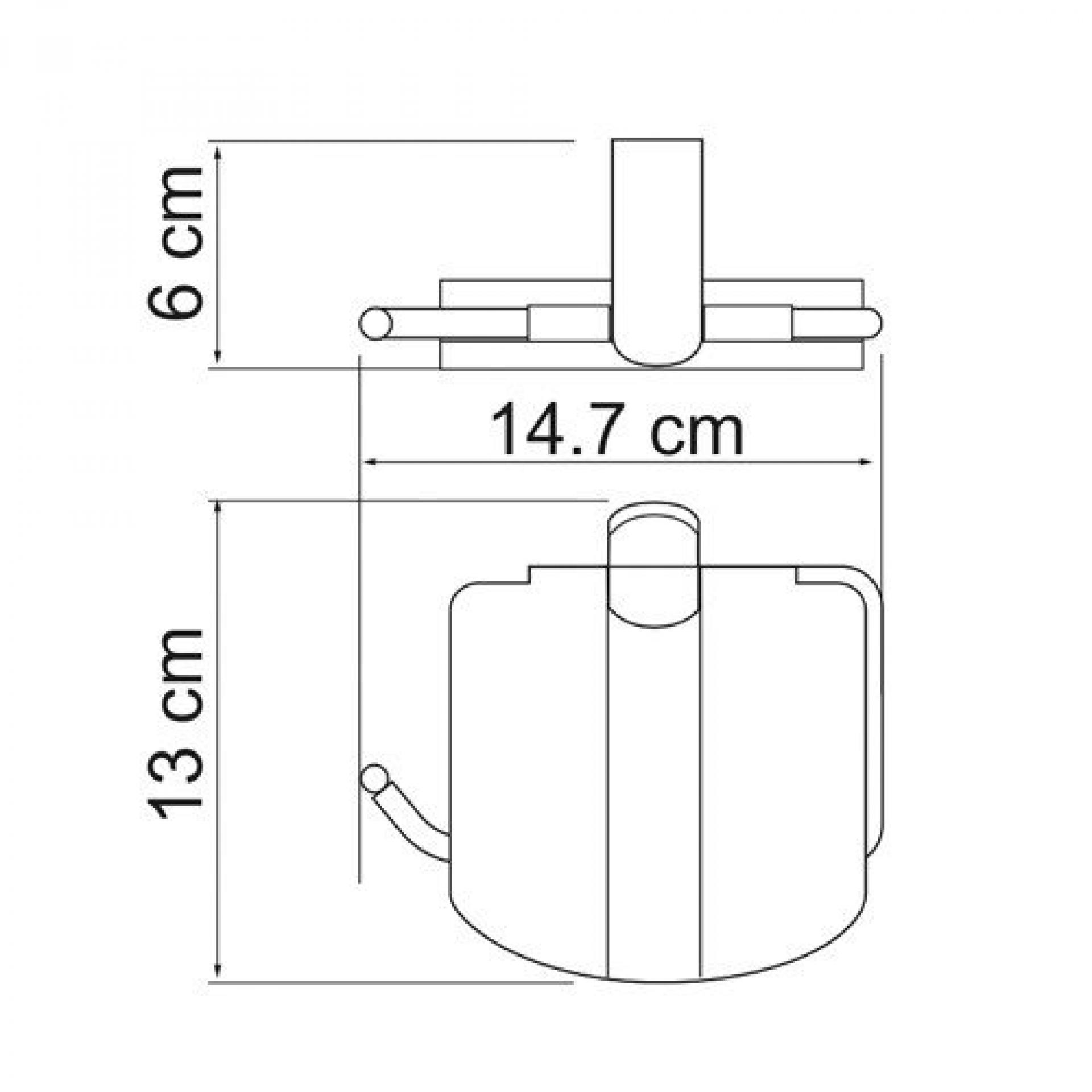 Держатель туалетной бумаги Wasserkraft Berkel 6825