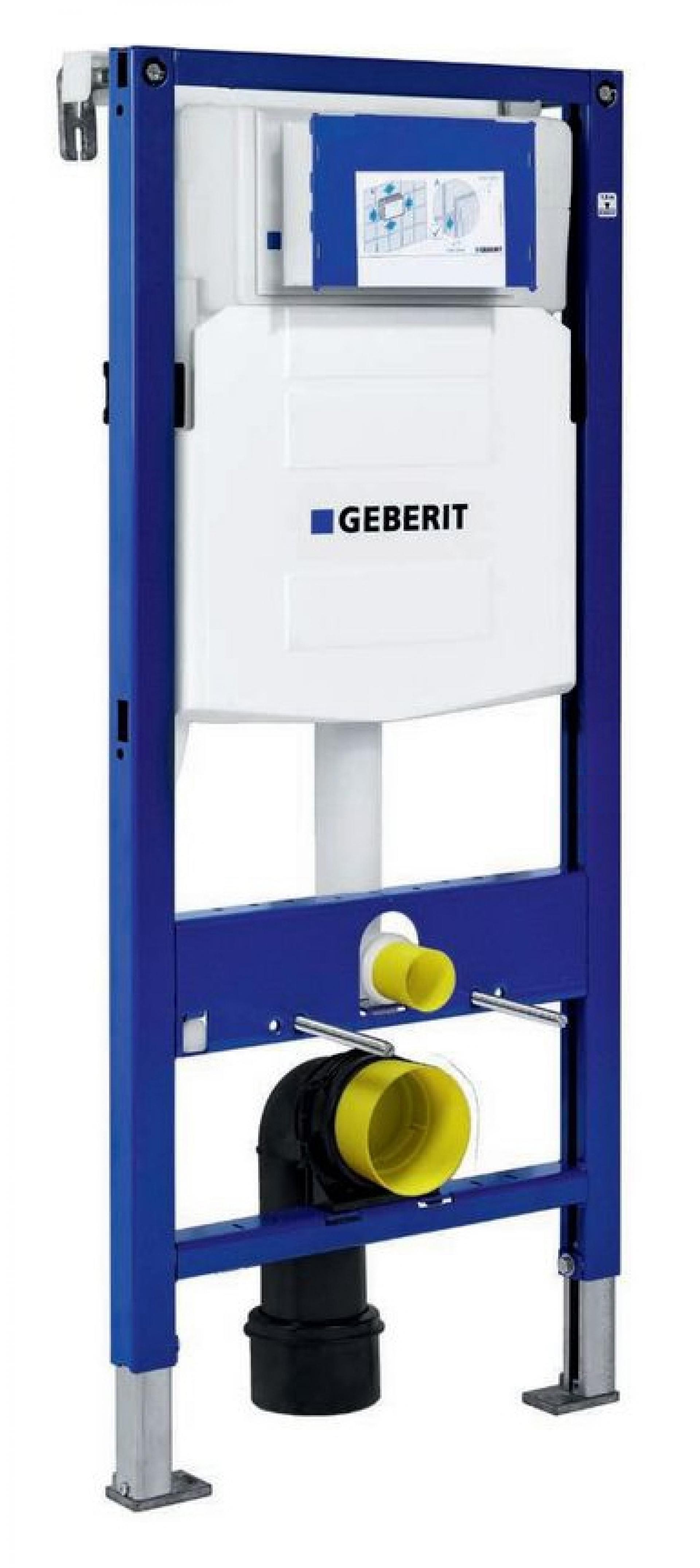 Комплект Система инсталляции для унитазов Geberit Duofix UP320 111.300.00.5 + Унитаз подвесной Villeroy & Boch O'Novo 5660HR01 alpin безободковый +
