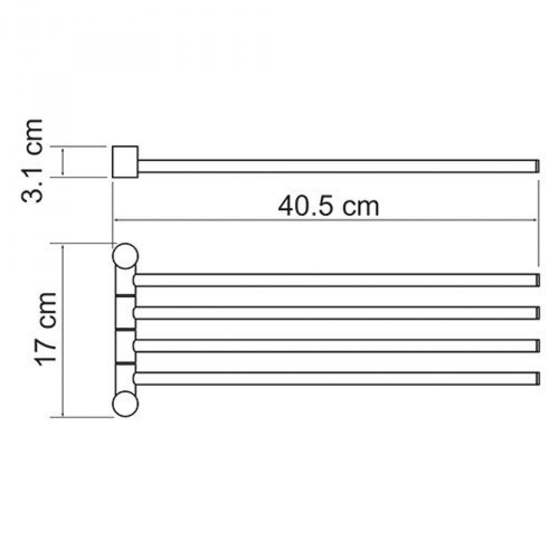 Держатель полотенец Wasserkraft 1034