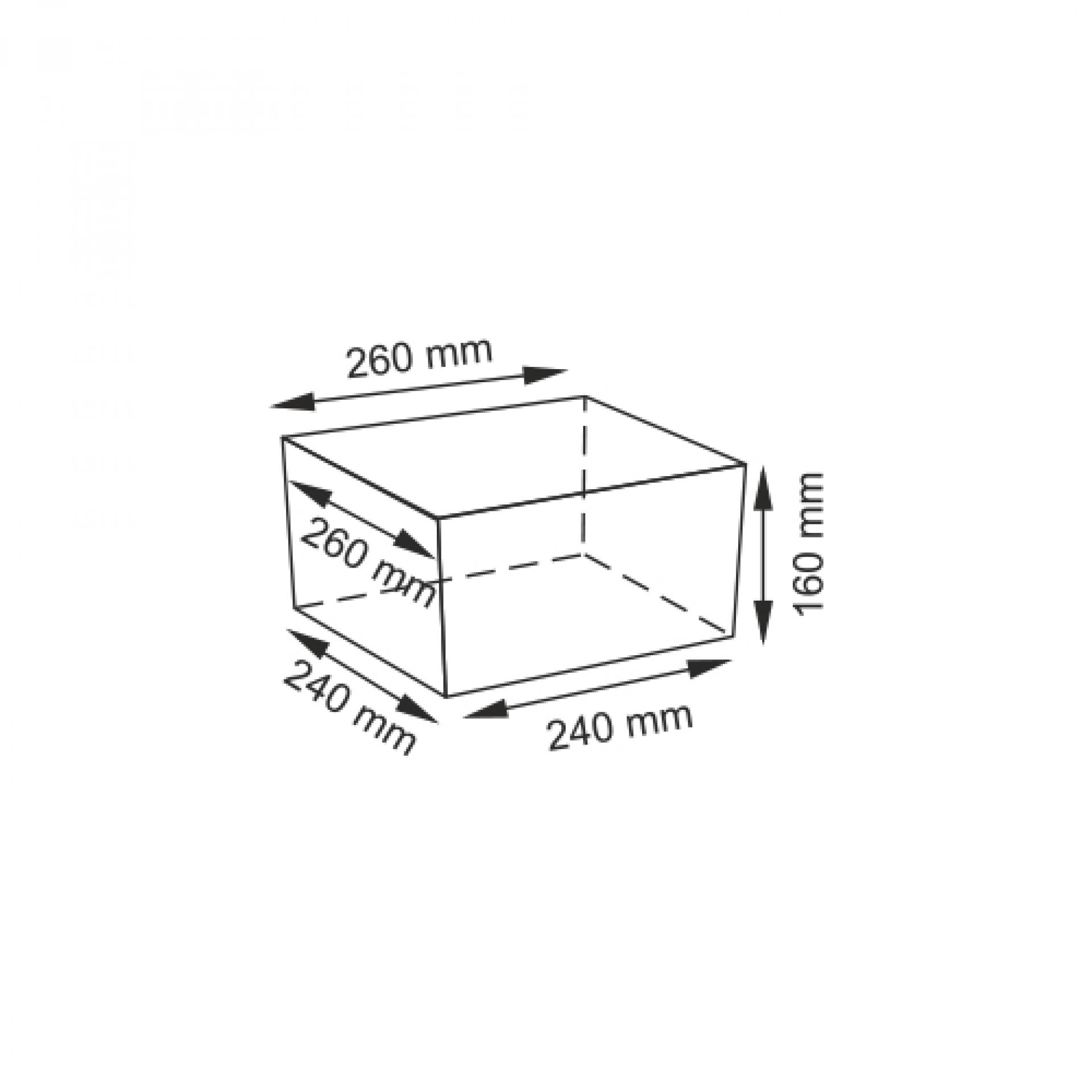 Корзина Wasserkraft Dinkel WB-580-S