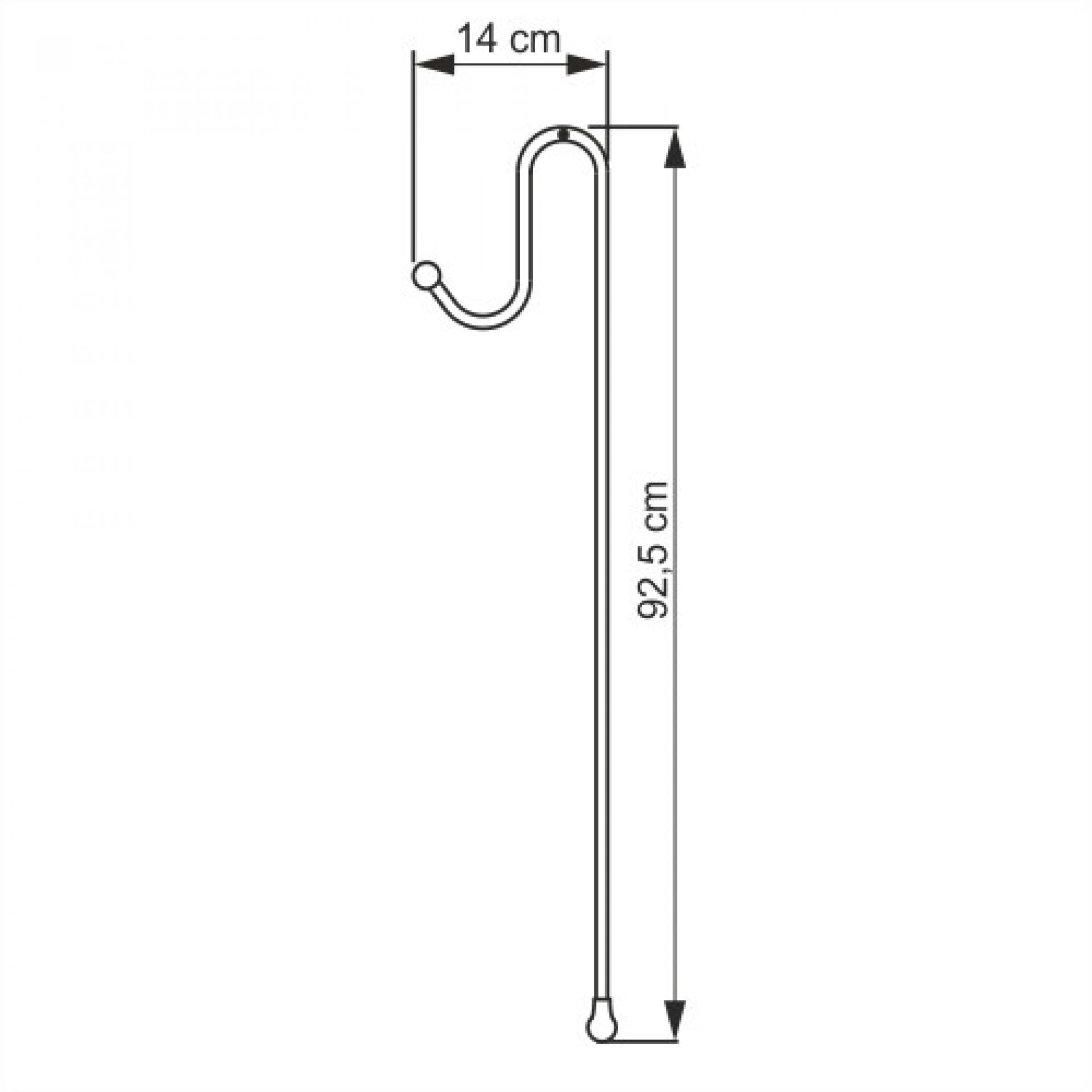 Полка WasserKRAFT K-71133, хром