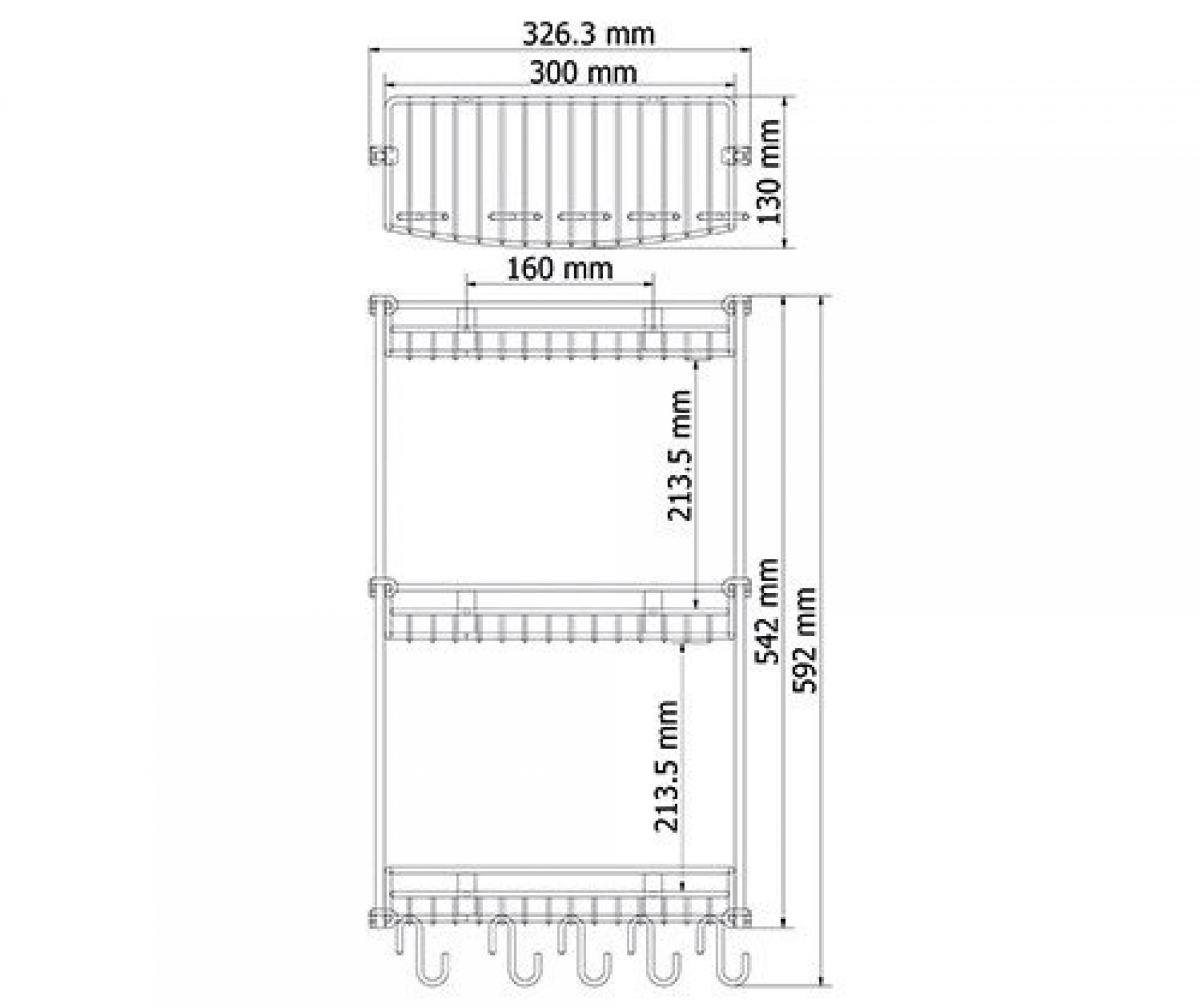 Полка Wasserkraft 1433