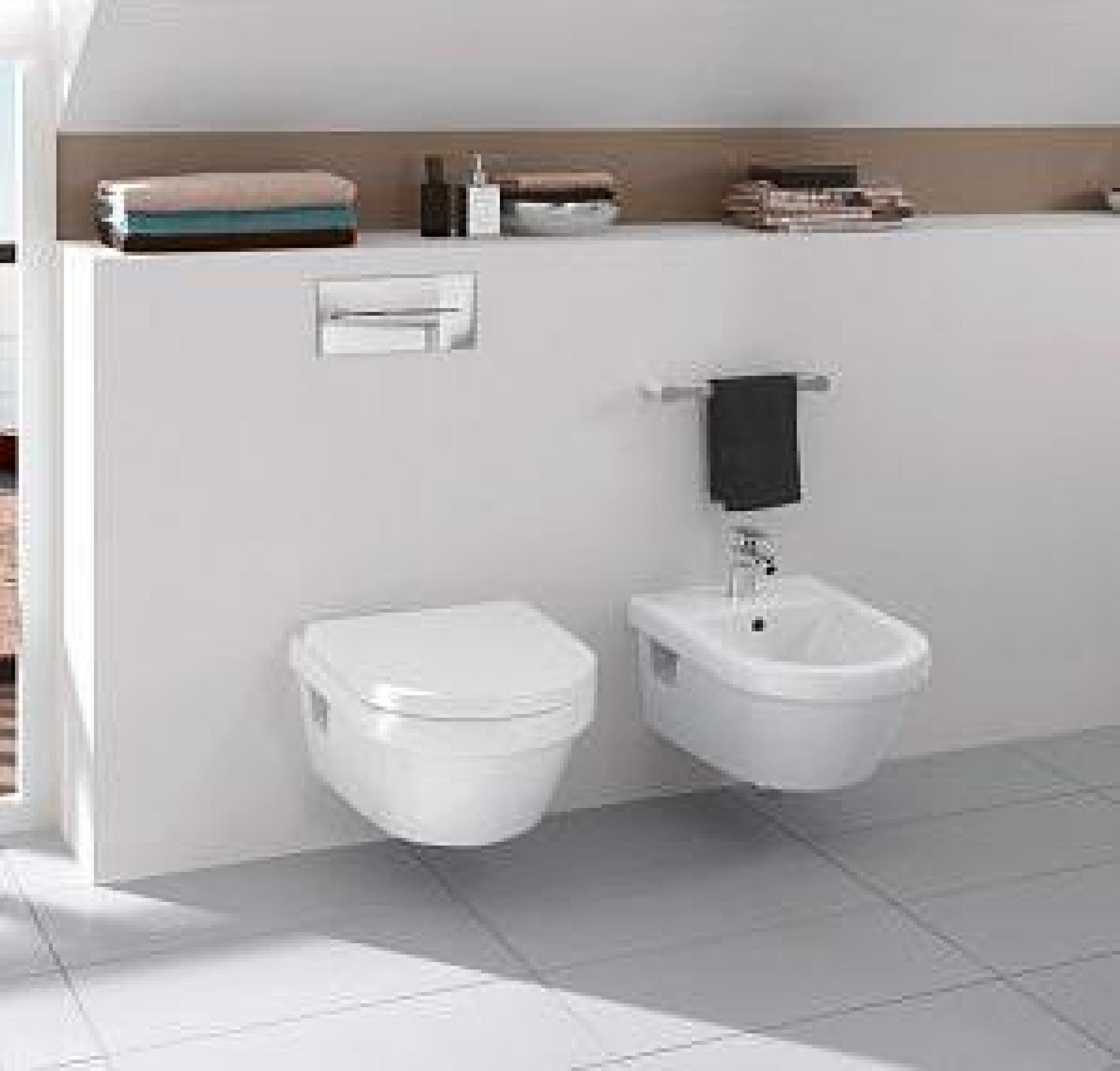 Биде подвесное Villeroy & Boch Omnia Architectura 5484 0001 alpin