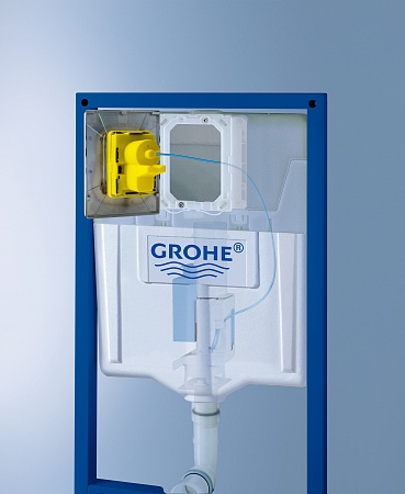 Система инсталляции для унитазов Grohe Rapid SL 38772001 3 в 1 с кнопкой смыва