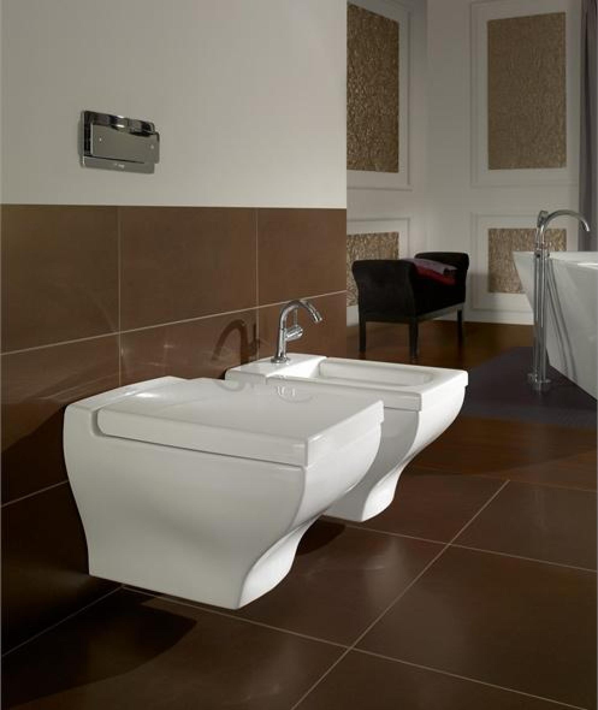 Сиденье для биде Villeroy & Boch La Belle 9M1400R1 alpin Ceramicplus