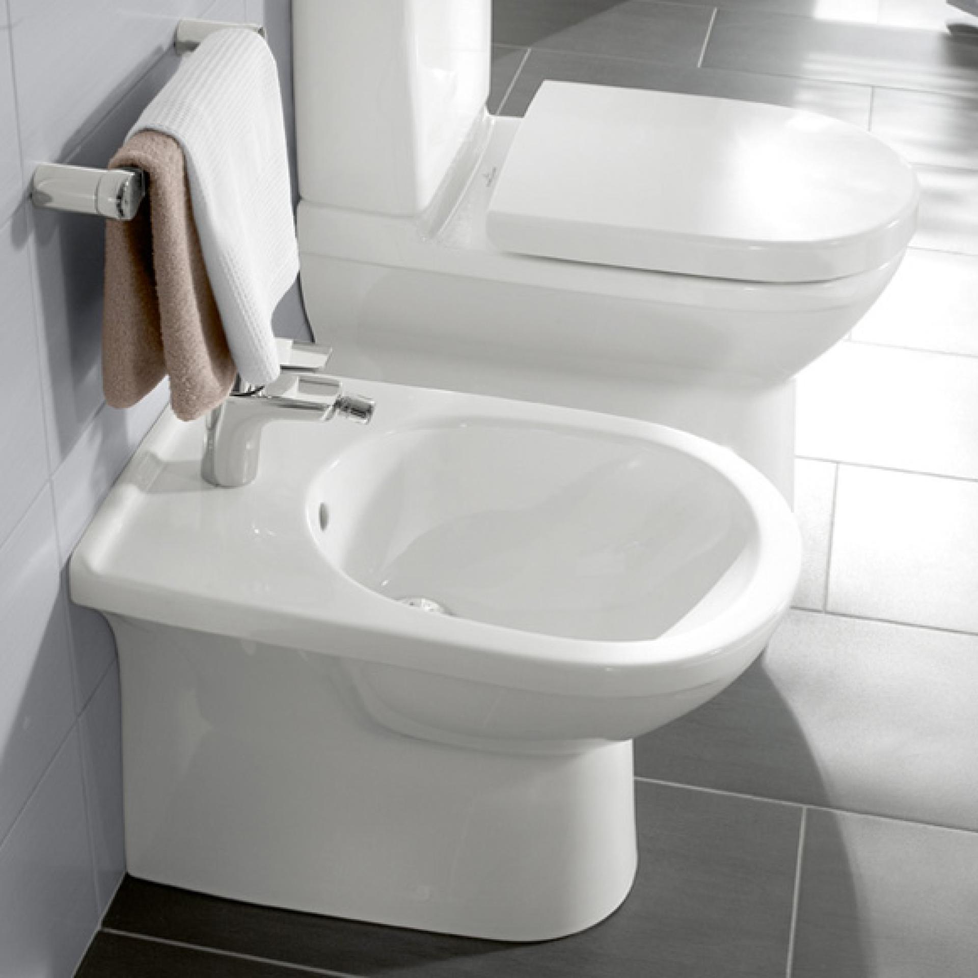 Биде напольное Villeroy & Boch O'Novo 5461 0001 alpin