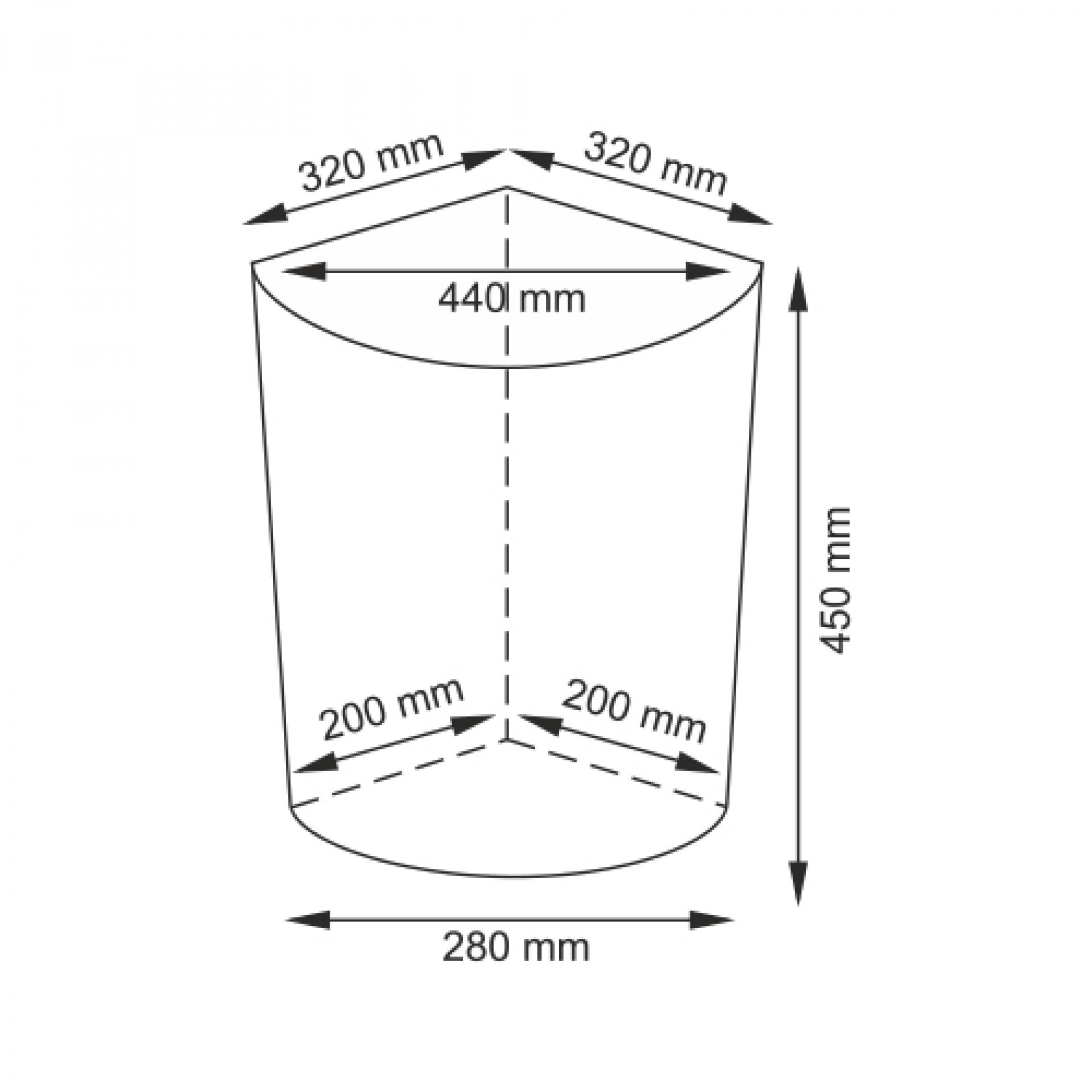 Корзина с крышкой Wasserkraft Vils WB-560-M