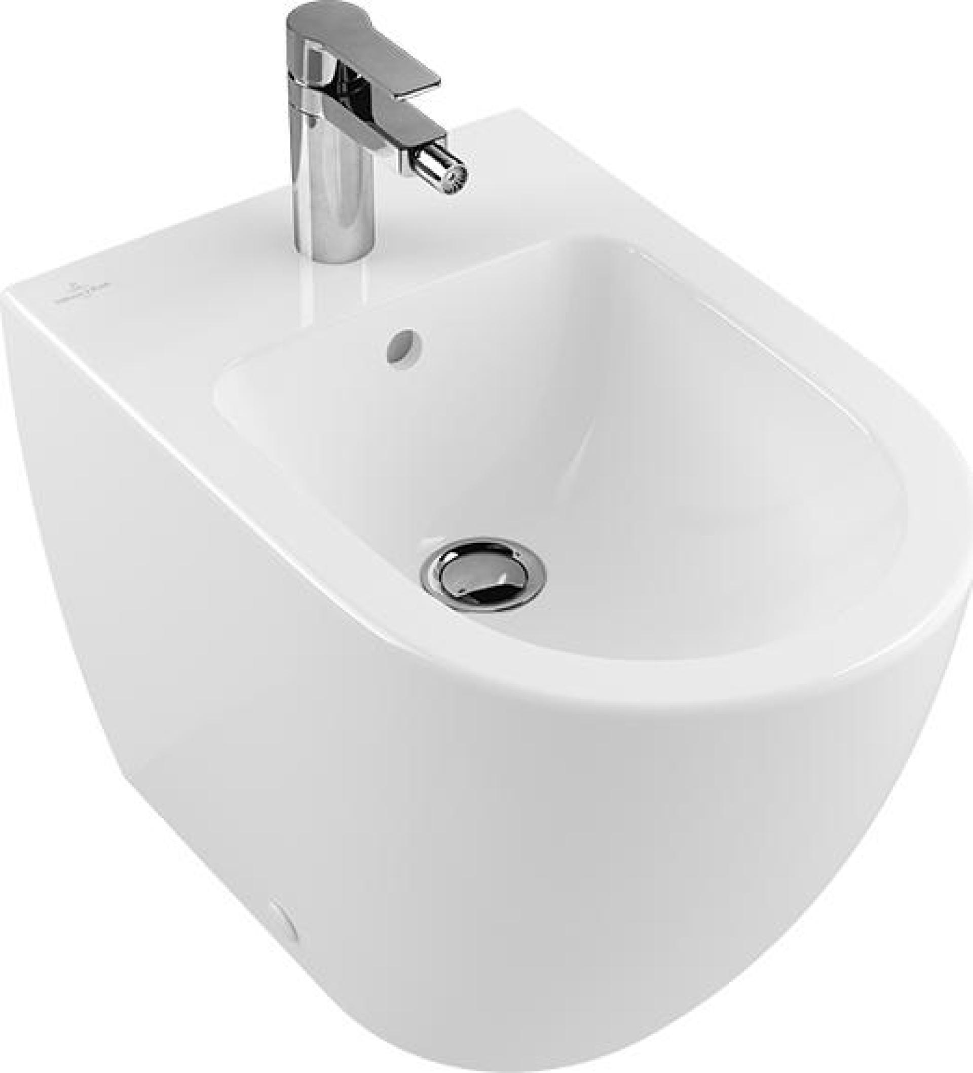 Биде напольное Villeroy & Boch Subway 2.0 5401 00 01 alpin