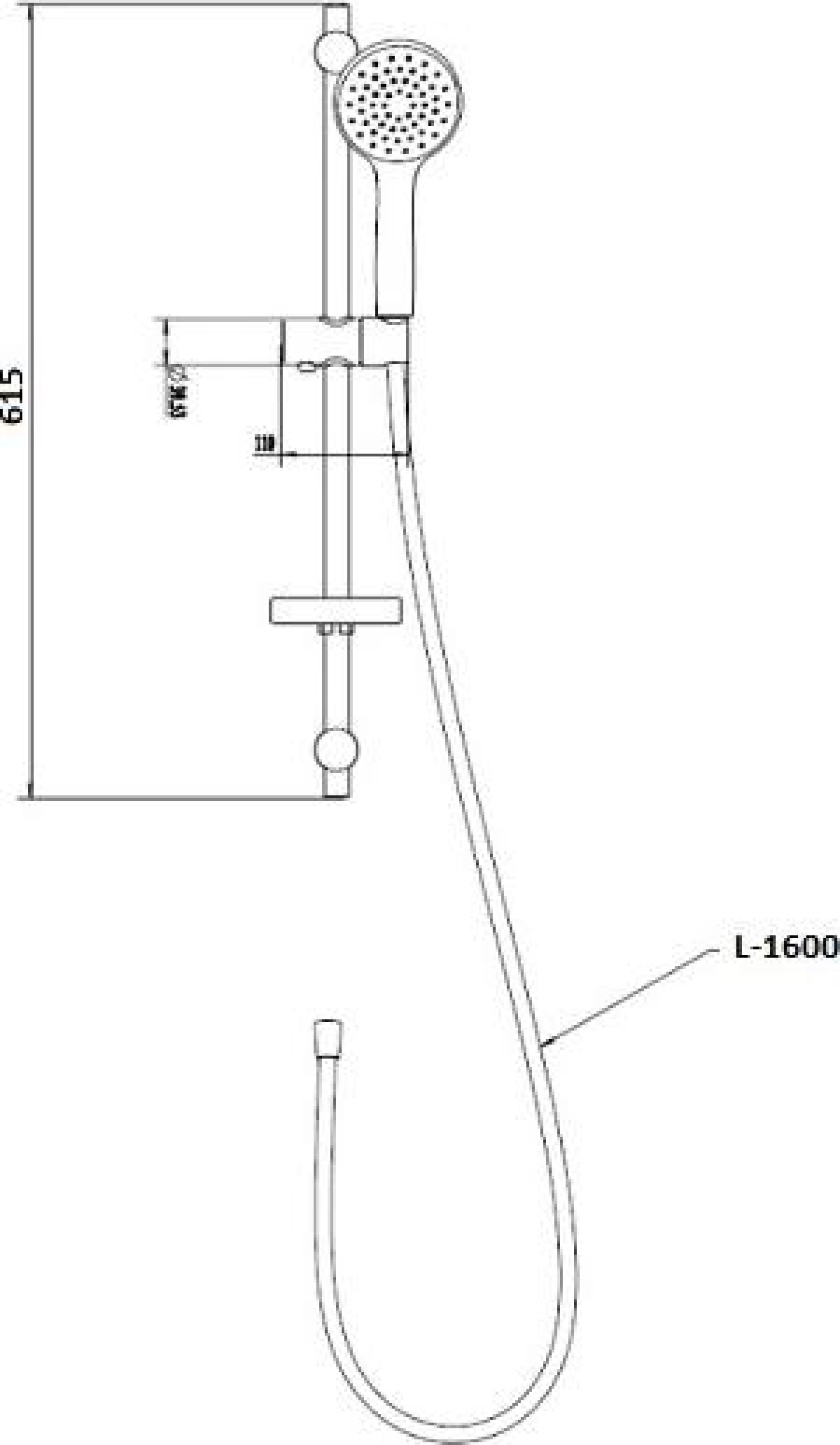 Душевой гарнитур Villeroy & Boch TVS00000900061 хром