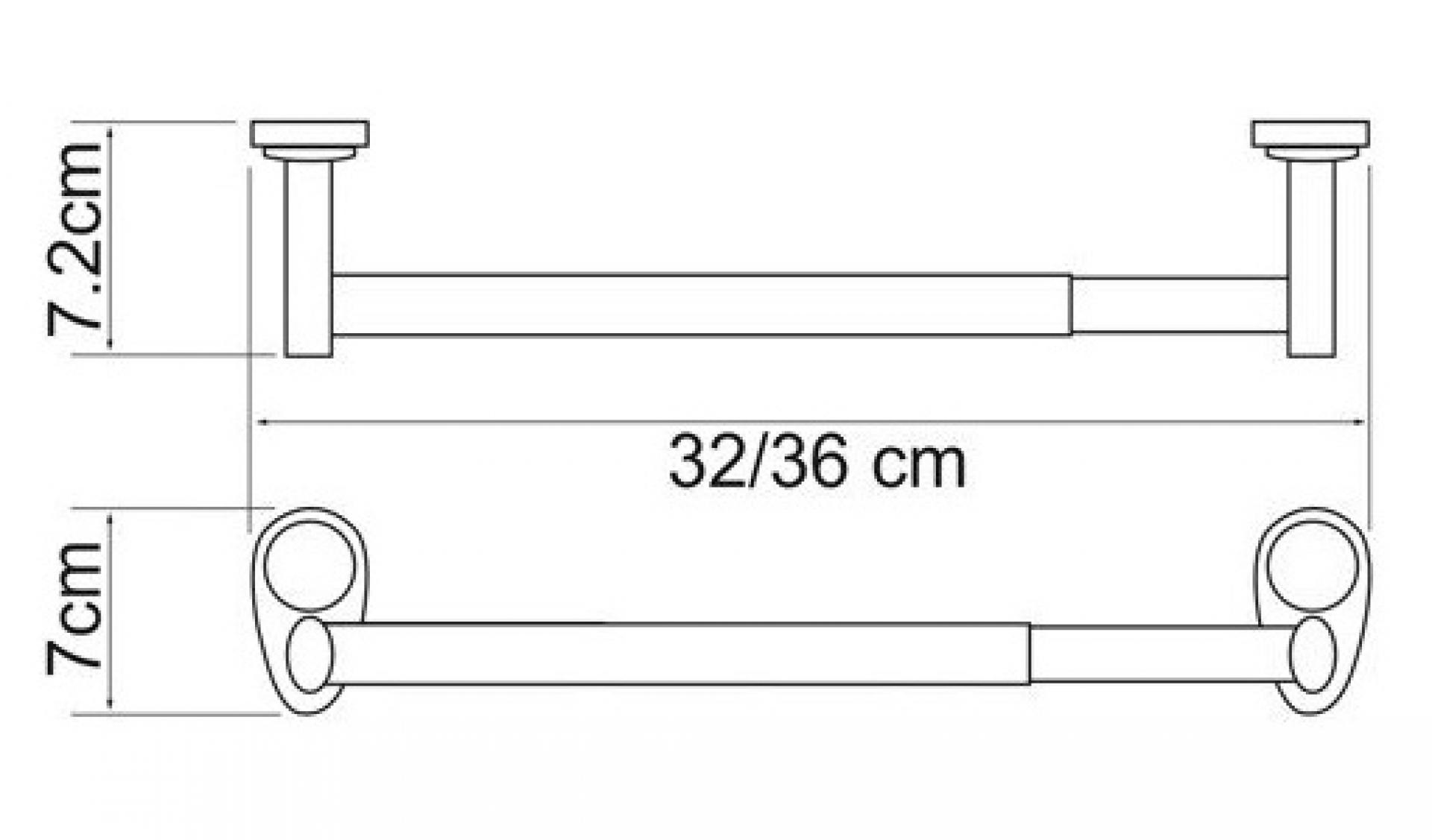 Держатель бумажных полотенец Wasserkraft Main 9222D