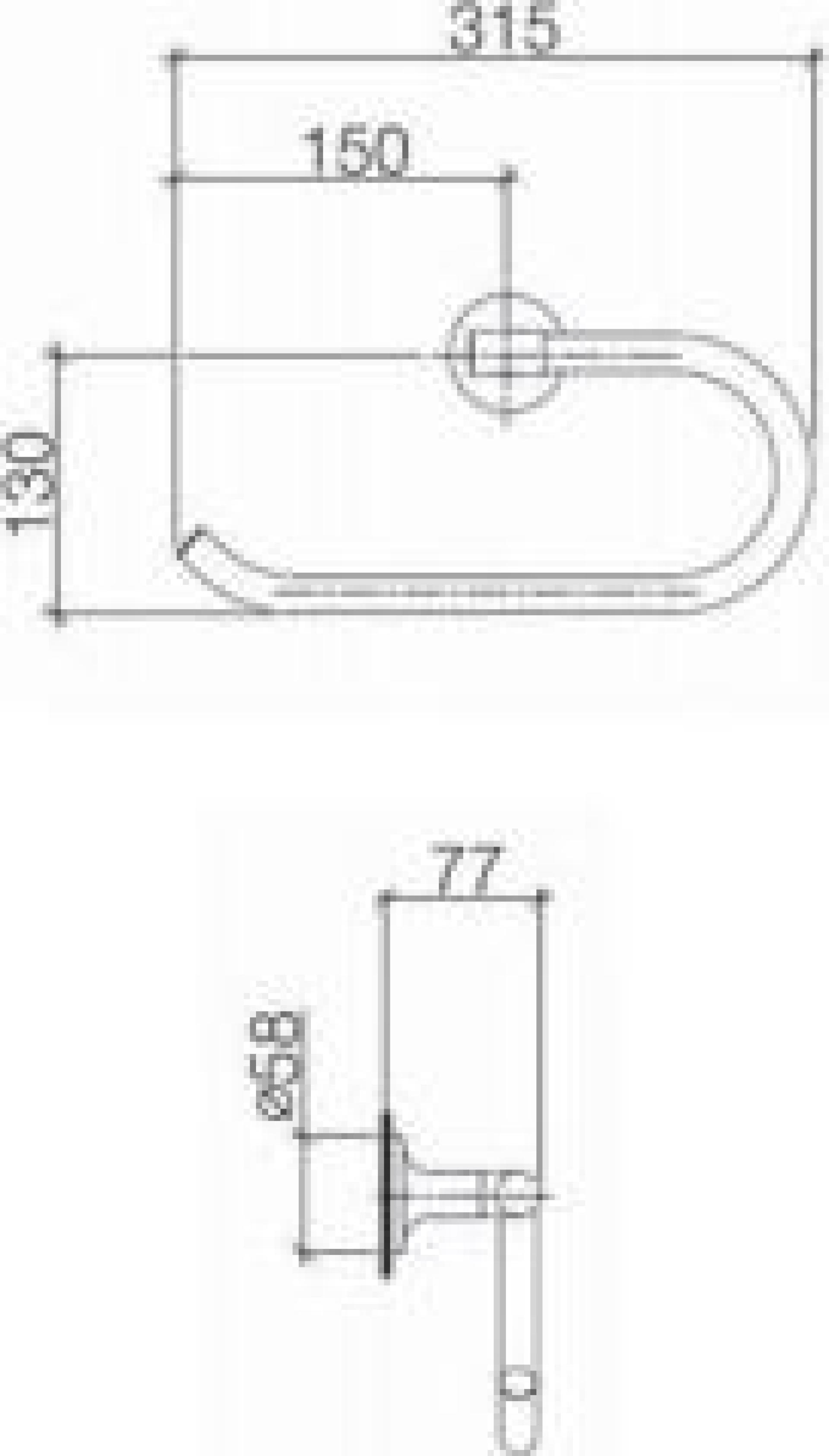 Полотенцедержатель Villeroy & Boch (Dornbracht) LaFleur 83.200.955.00