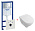 Комплект  Унитаз подвесной Villeroy & Boch O'Novo 5660 H101 alpin + Система инсталляции для унитазов Grohe Rapid SL 38750001 4 в 1 с кнопкой смыва