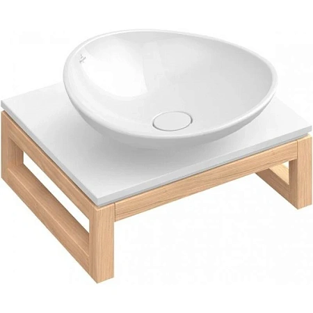 Раковина накладная Villeroy&Boch My Nature Plus 411045R1 белый