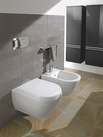 Подвесной унитаз Villeroy & Boch Subway Plus 2.0 5606 10R1 укороченный alpin