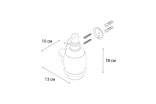 Дозатор жидкого мыла FIXSEN Bogema FX-78512