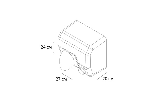 Сушилка для рук FIXSEN Hotel FX-31026