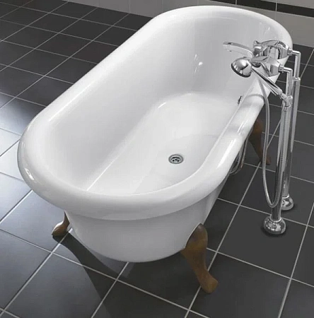 Квариловая ванна Villeroy & Boch Hommage UBQ180HOM7V-01 белый