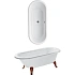 Квариловая ванна Villeroy & Boch Hommage UBQ180HOM700V-01 белый