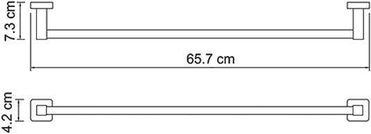 Держатель полотенец Wasserkraft Lippe 6530